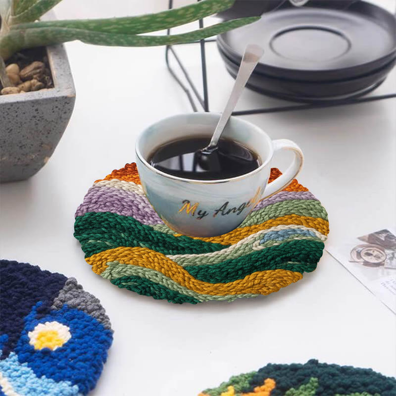 Colorful Layered Mountain Sunset Punch Needle Kit – Beginner Friendly DIY Craft | Top Gifting Pick - image 5