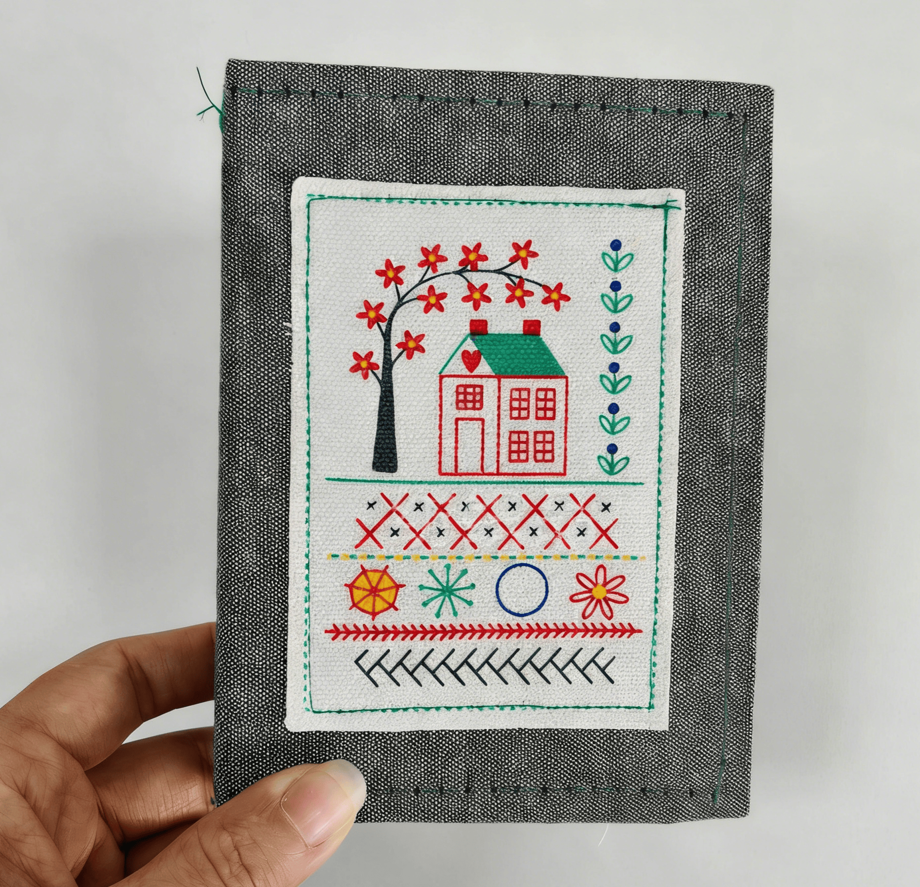 Embroidery Stitch Book - Portable Sewing Book | Perfect Stitch Practice For Beginner  - image 3