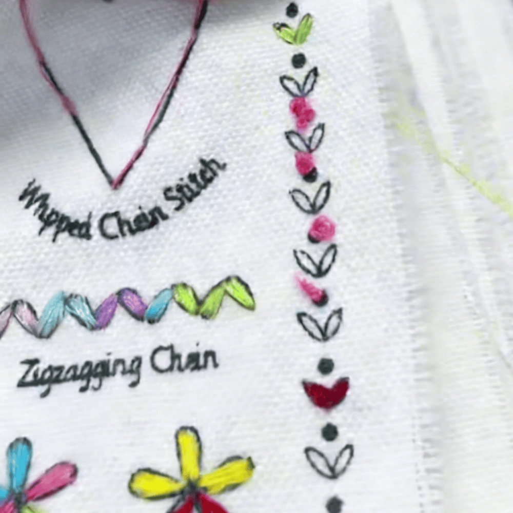 Embroidery Stitch Book - Portable Sewing Book | Perfect Stitch Practice For Beginner  - image 4