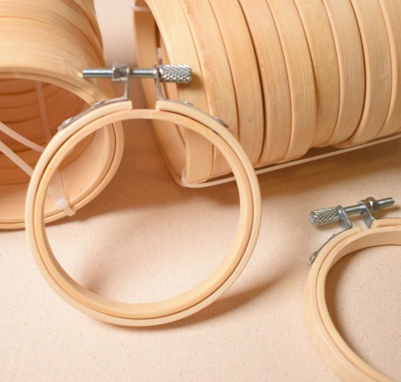 3 inch round Embroidery Hoop - Diy Sewing Frame | Perfect For diy project | Handmede Starter Gifts - image 2