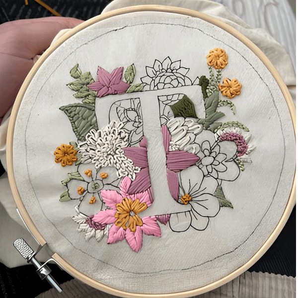 Creative Alphabet Patten Stick And Stitch Patterns | Easy Needle Artwork | Perfect For Diy Cloth Project - image 3