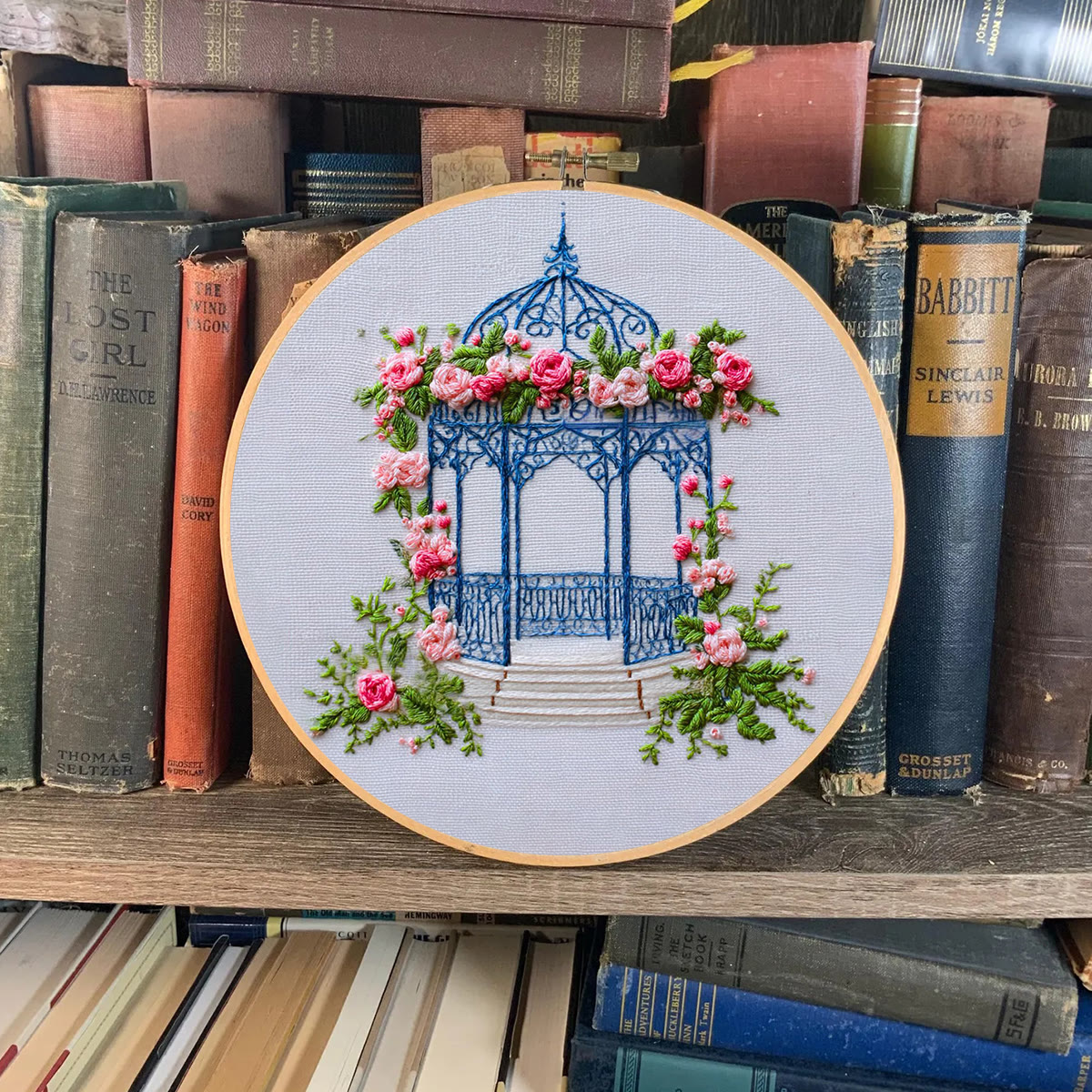 Rubbyoo Embroidery Kit - Rose Garden | Charming Handmade Craft | Diy Decorative Art  - image 9