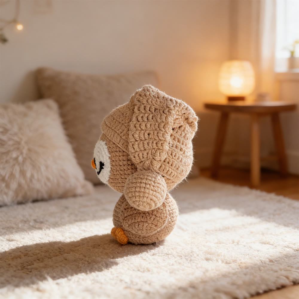 Diy Handmade Sleeping Owl Crochet Kit - Easy Handmade Craft | Perfect Gift For Kid - image 3