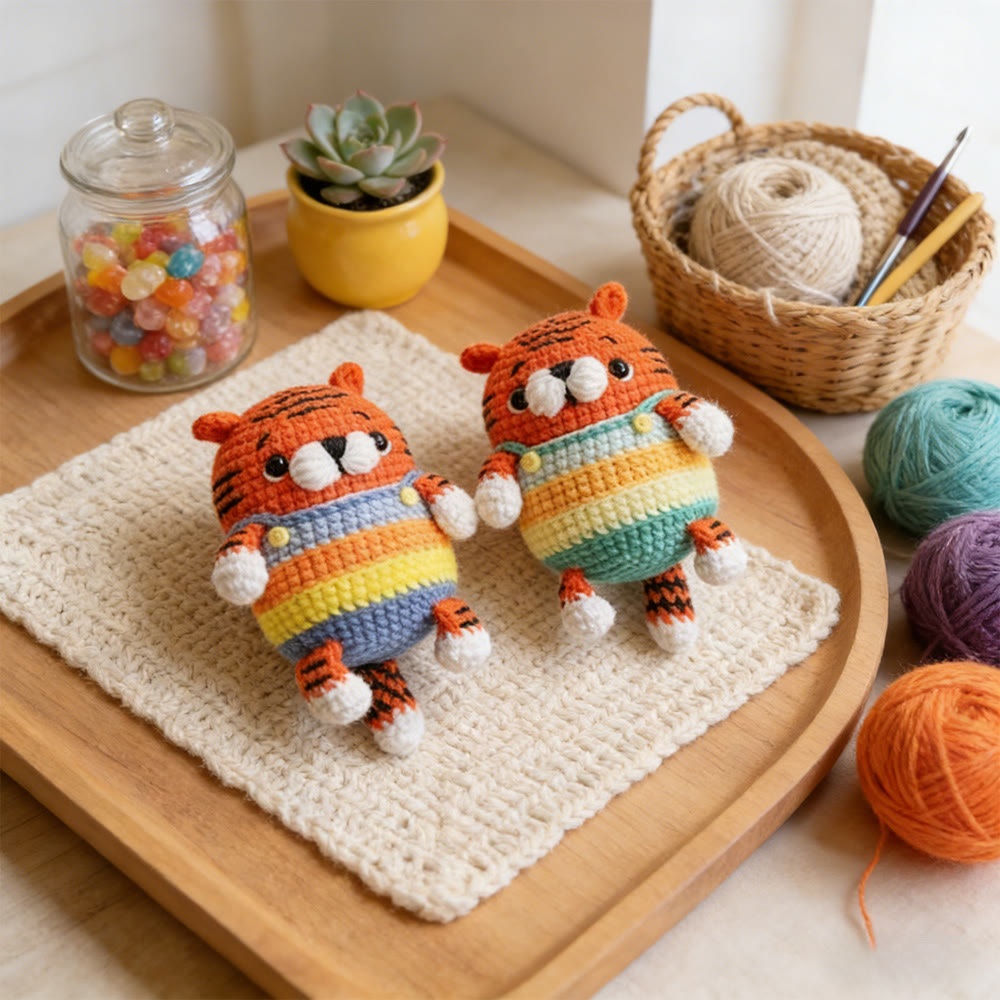 Diy Handmade Tiger Crochet Kit - Lovely Animal Craft | Nice Handmade Gift For Friend - image 2