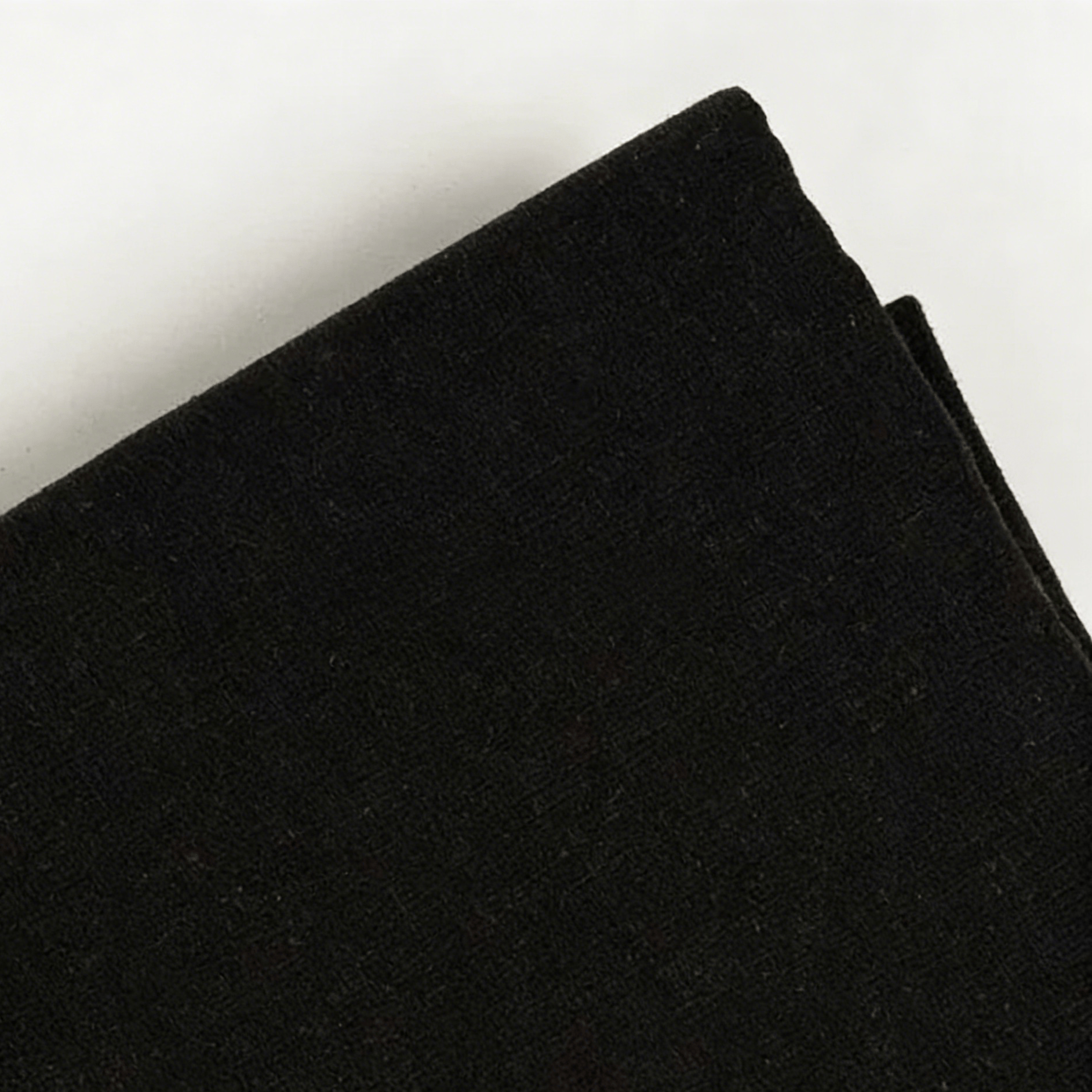 Embroidered Linen Fabric - Colourful Stitch Cloth | Perfect For Diy Sewing Projects - 30*30 cm - Black - image 3