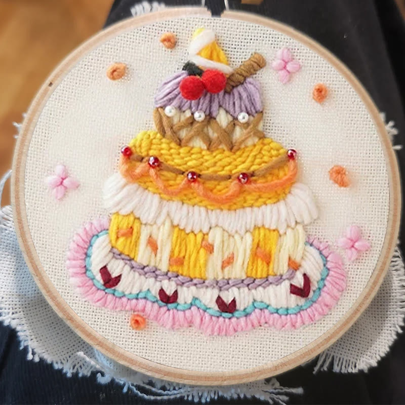 Floral Wish Punch Needle Kit - Creative Handmade Craft | Unique Birthday Gift  - image 8