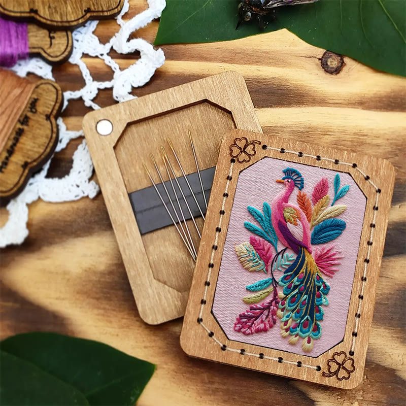 Rubbyoo Embroidery Kit - Stunning Peacock | Diy Animal Artwork | Unique Home Decor - image 2