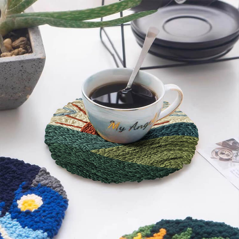 Mountain Sunrise Horizon Punch Needle Kit - Novice-friendly Diy | Serene Home Vibe - image 5