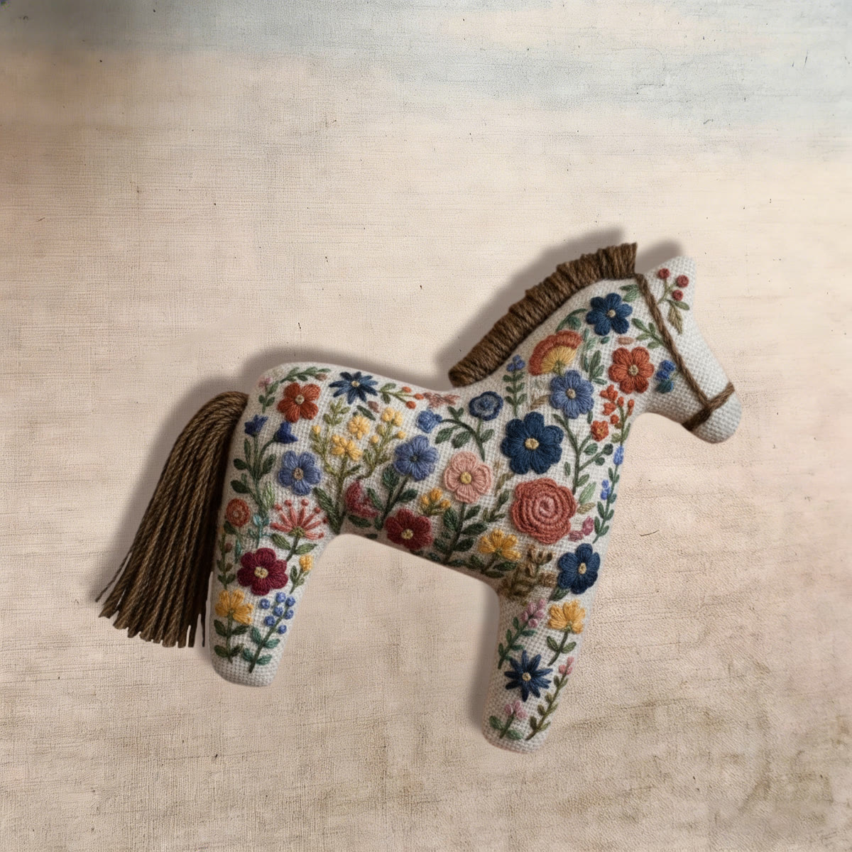 Rubbyoo Dala Horse Embroidery Kit - Wildflower | Special Handmade Gift For Mom | Creative Art For Diy Lovers - image 7