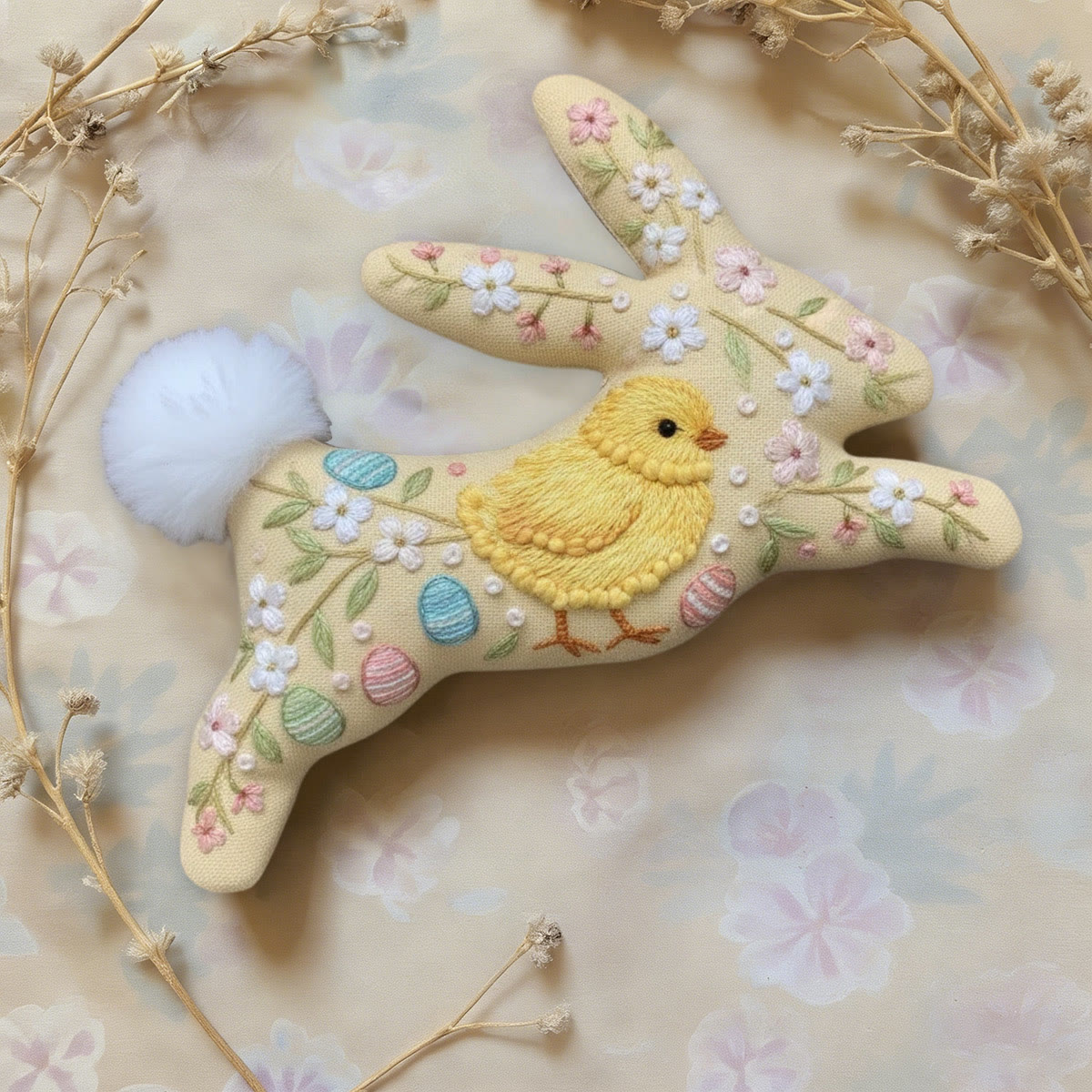 Rubbyoo Rabbit Embroidery Kit - Easter Chick | Unique Holiday Art | Perfect Handmade Gift - image 7