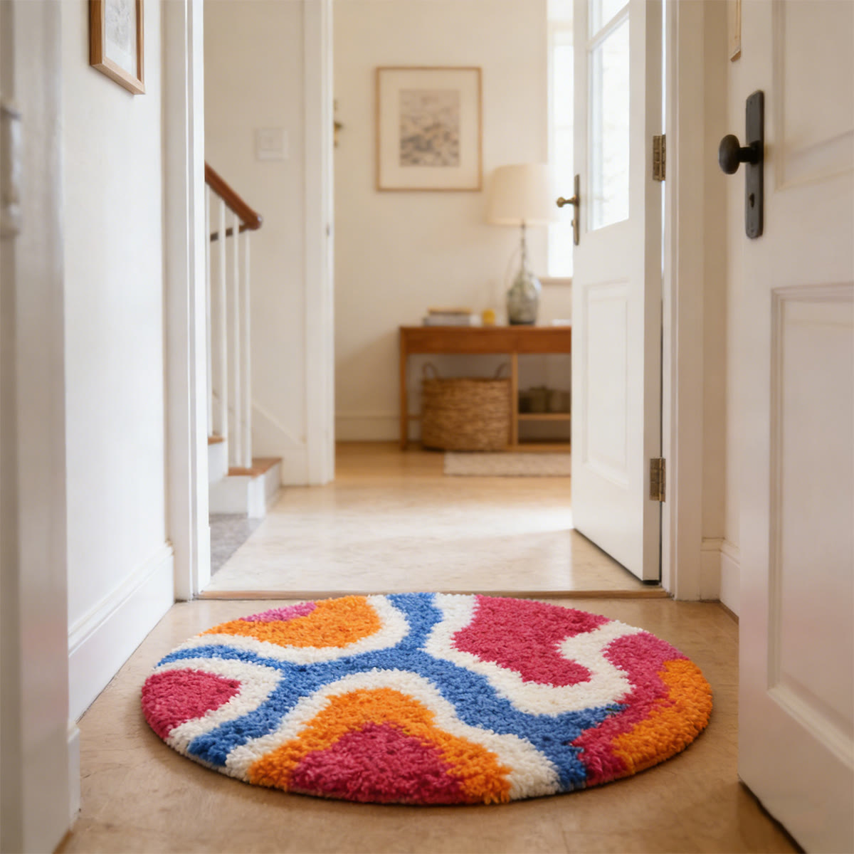 Rubbyoo Latch Hook Rug Kit - Easy Handmade Rug Craft | Unique Gift For Her - image 3