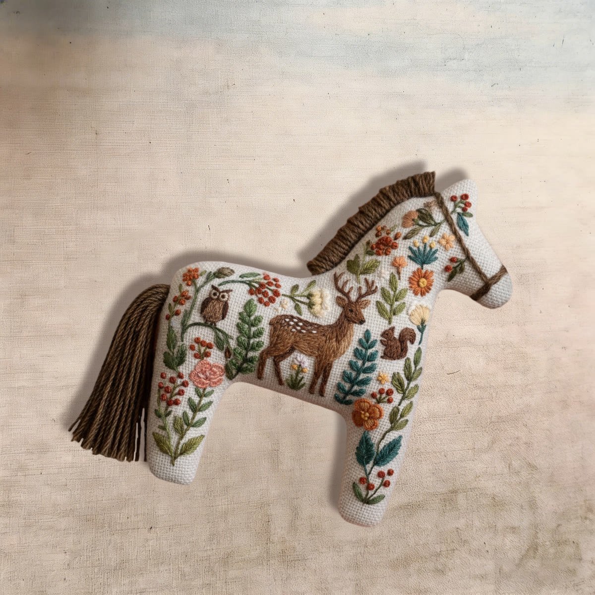Rubbyoo Dala Horse Embroidery Kit - Woodland Creature Medley | Whimsical Handcraft | Charming Gift Pick - image 8