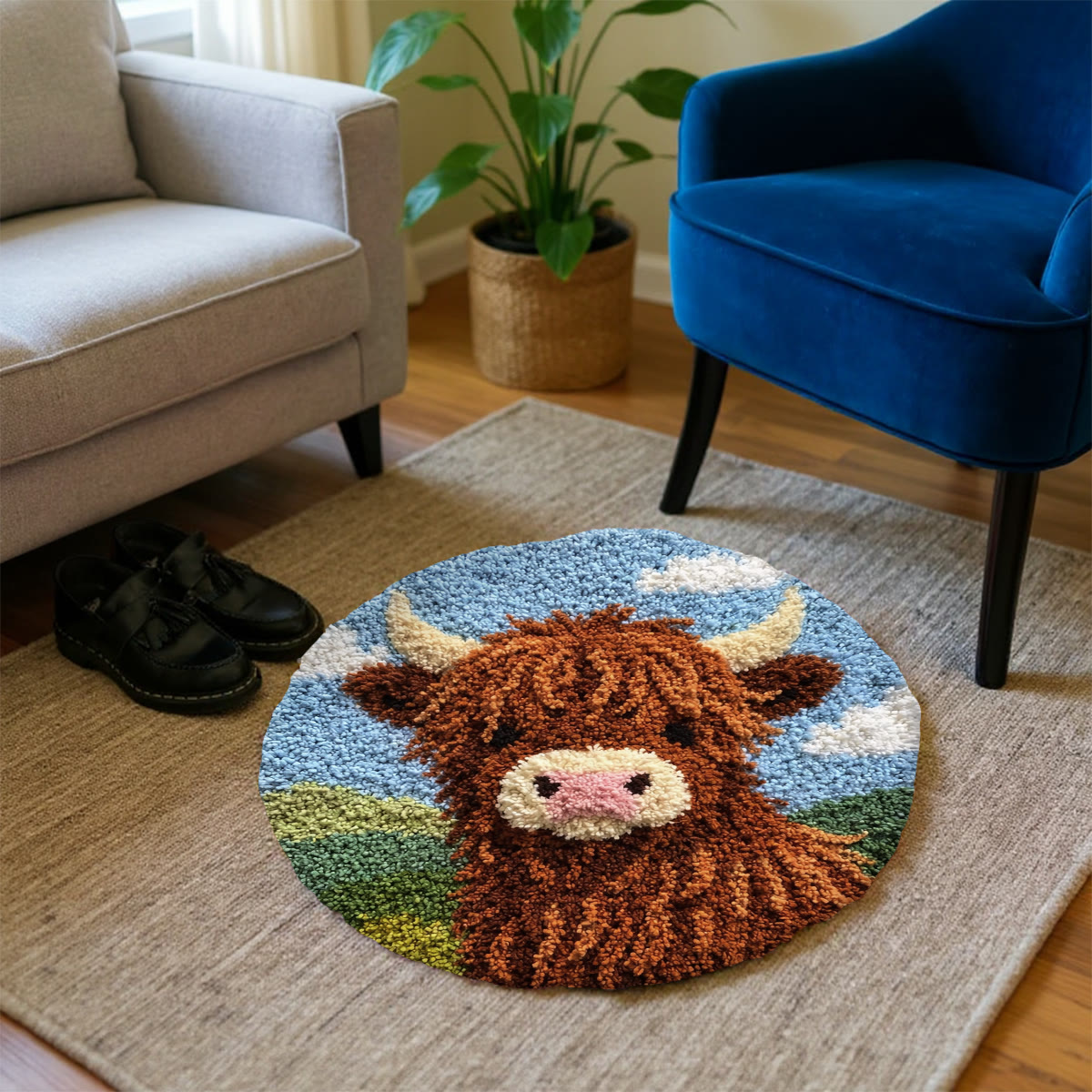 Rubbyoo Latch Hook Rug Kit -  - image 3