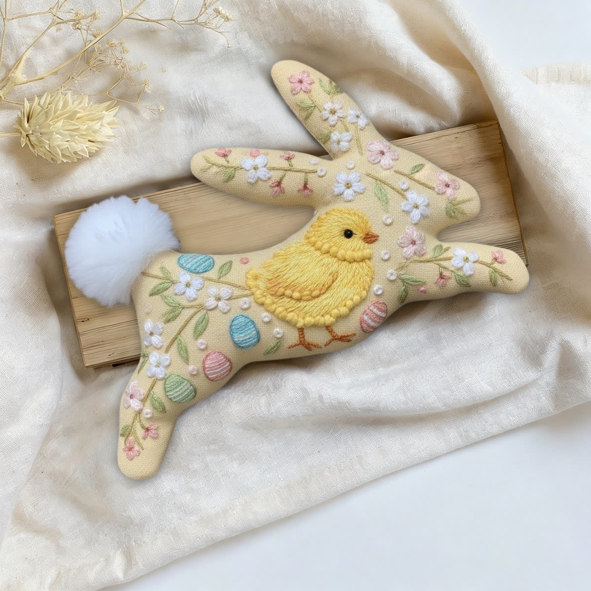 Rubbyoo Rabbit Embroidery Kit - Easter Chick | Unique Holiday Art | Perfect Handmade Gift - image 5