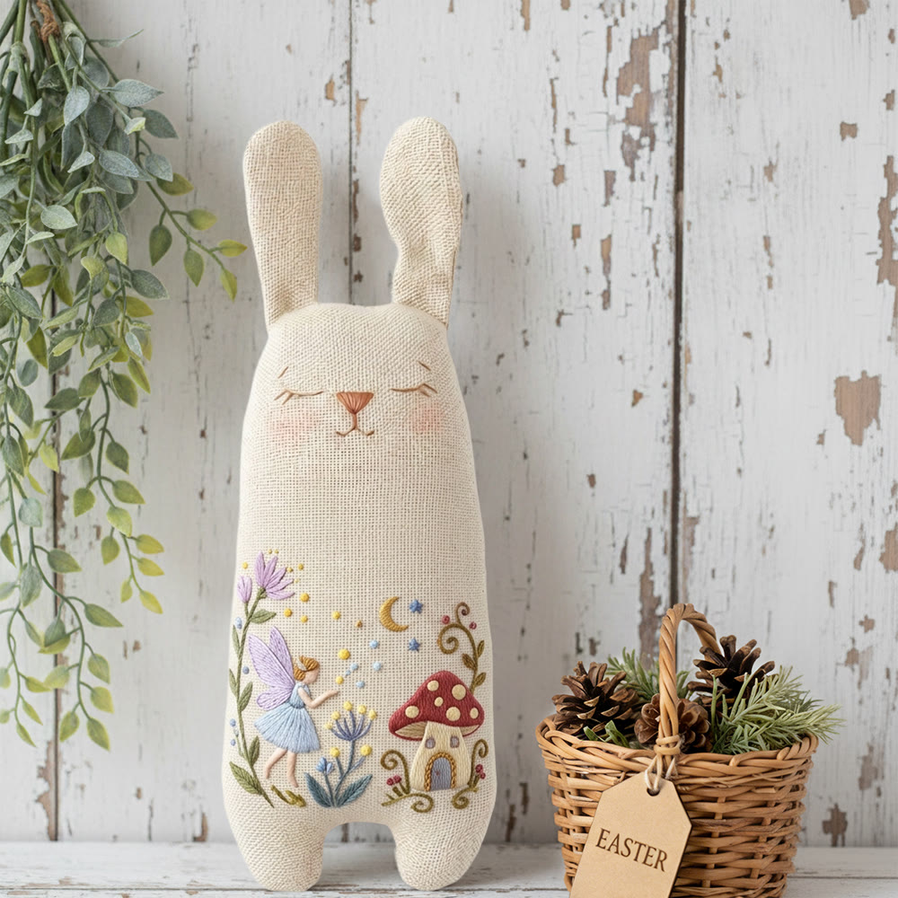 Rubbyoo Bunny Toy Embroidery Kit -  Little Elf | Cute Ornaments |  Gifts For Children  - image 2