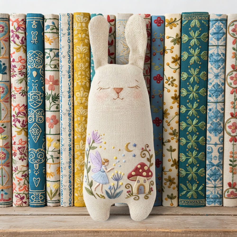 Rubbyoo Bunny Toy Embroidery Kit -  Little Elf | Cute Ornaments |  Gifts For Children  - image 8