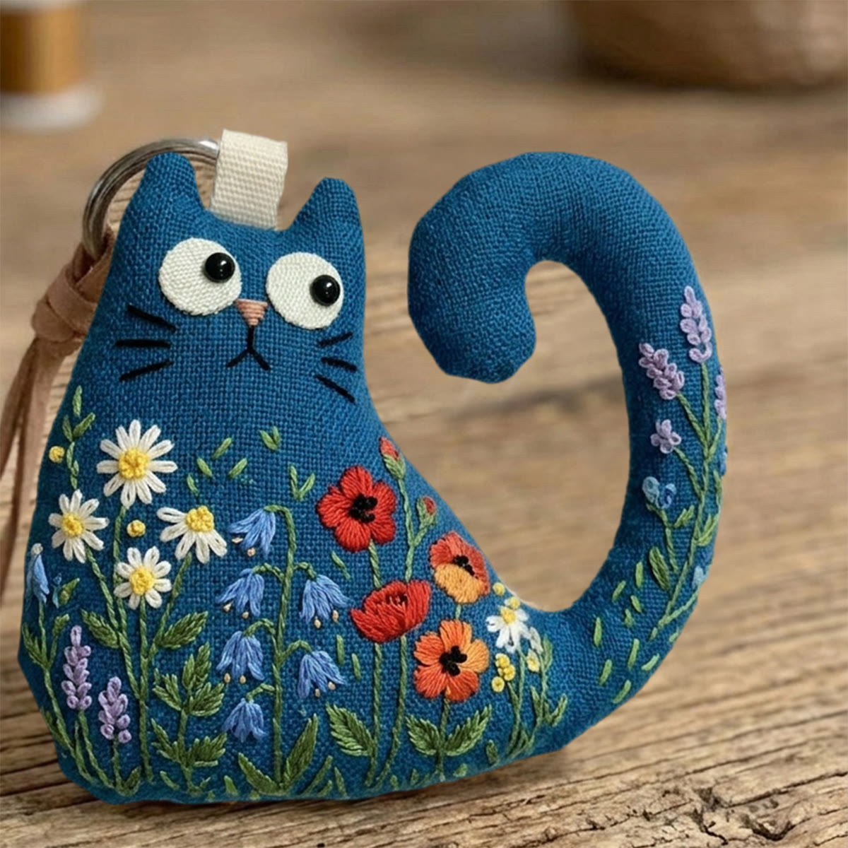 Rubbyoo Cat Embroidery Kit - Blooming Flowers | Mother's Day Gift | Diy Starter Craft Kit For Adults - image 10