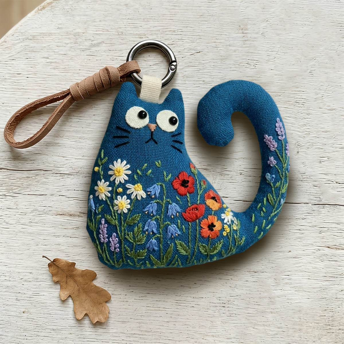 Rubbyoo Cat Embroidery Kit - Blooming Flowers | Mother's Day Gift | Diy Starter Craft Kit For Adults - image 6