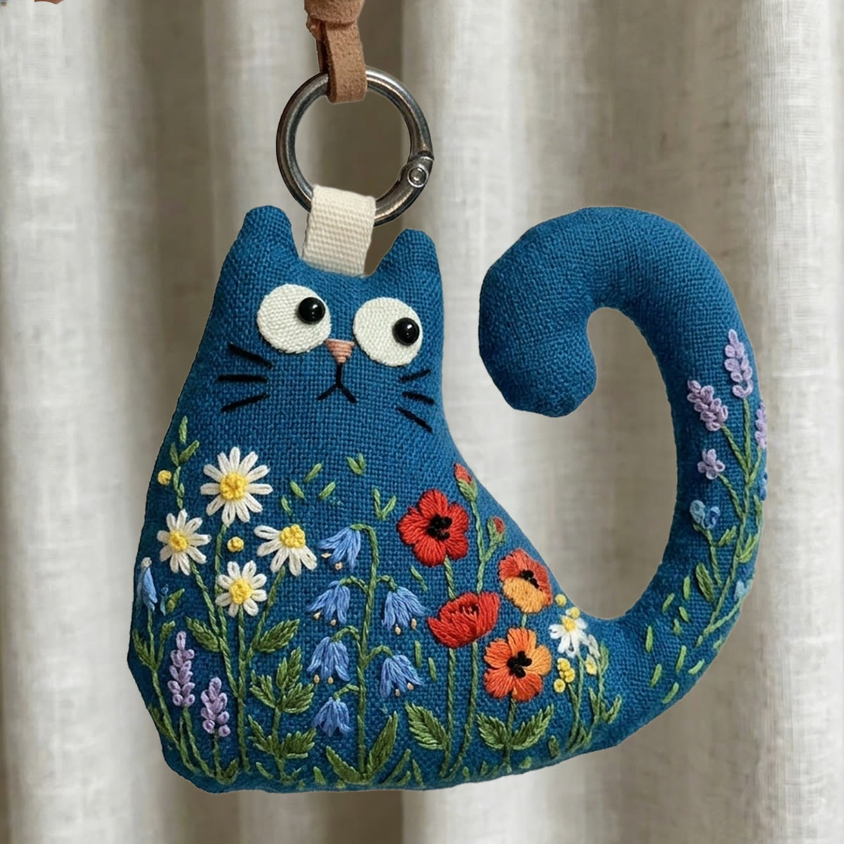 Rubbyoo Cat Embroidery Kit - Blooming Flowers | Mother's Day Gift | Diy Starter Craft Kit For Adults - image 7