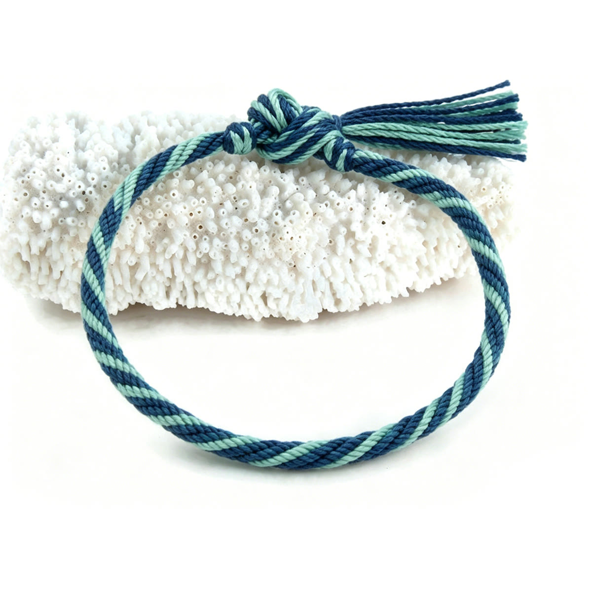 Rubbyoo Kumihimo Bracelet Kit - Blue Lagoon | Handmade Birthday Gift | Diy Anniversary Artwork - image 5