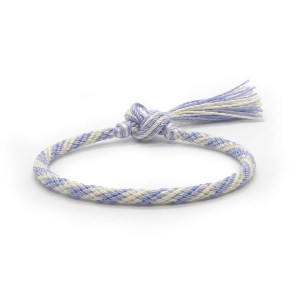 Rubbyoo Kumihimo Bracelet Kit - Dainty Sky Blue | Nice Gift Ideas | Easy Craft For Starters - Full Kit (Loom + Threads) - image 1