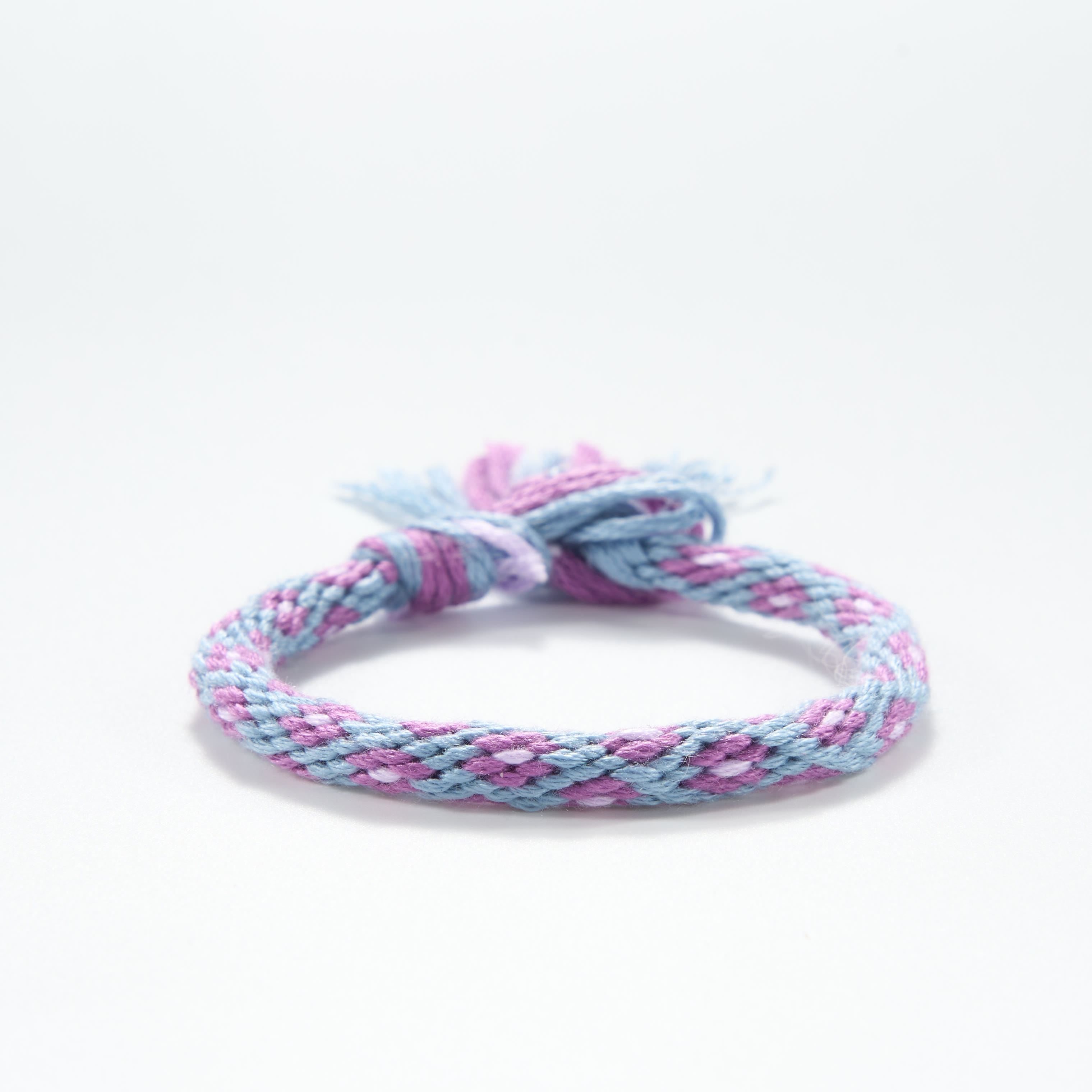 Rubbyoo Kumihimo Bracelet Kit - Lavender | Purple Warm Atmosphere | Delicate Accessory For Girls - Full Kit (Loom + Threads) - image 1