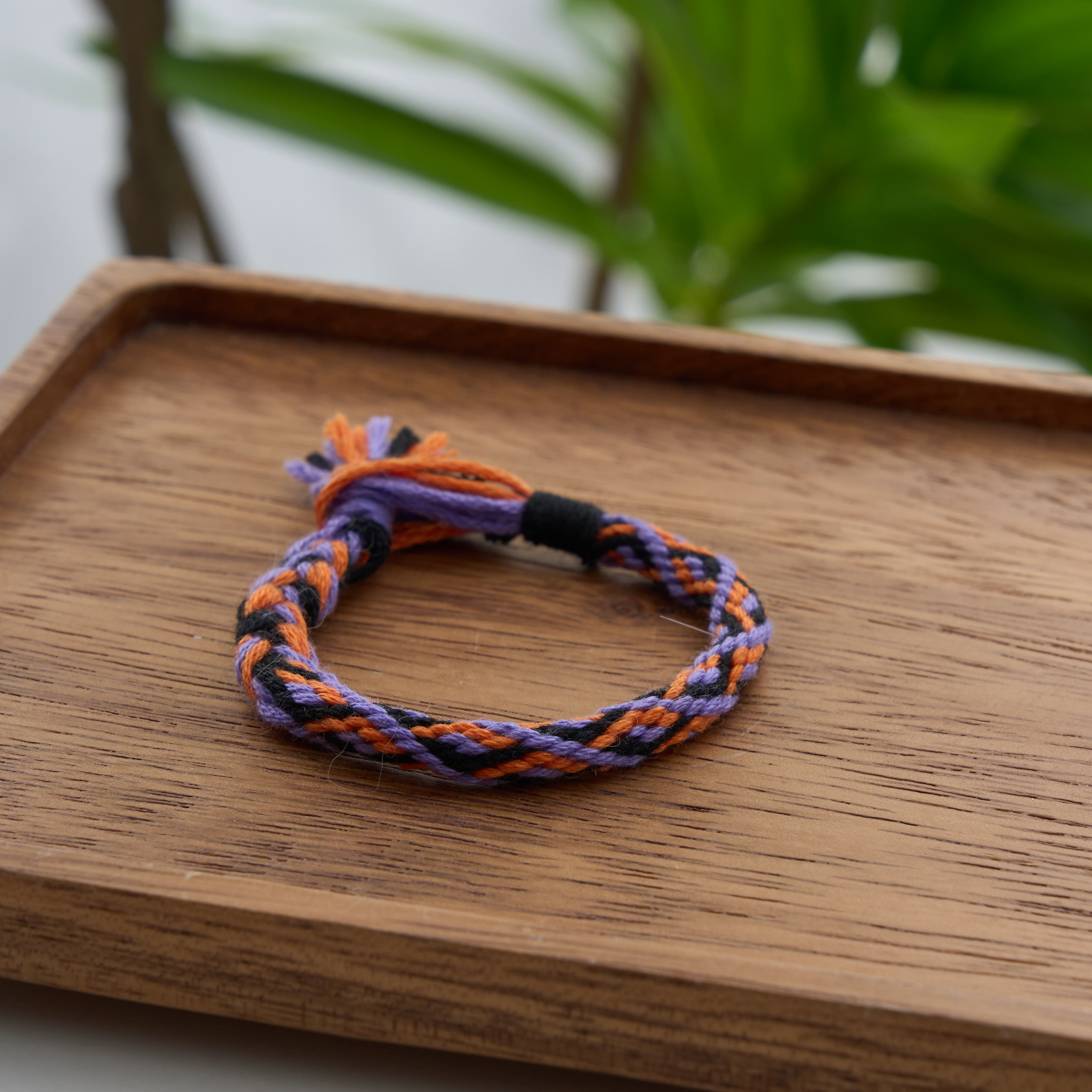 Rubbyoo Kumihimo Bracelet Kit - Braided Plaid Pattern | Handmade Grunge Textile Jewelry | Adjustable Unisex Stackable Bracelet - image 5