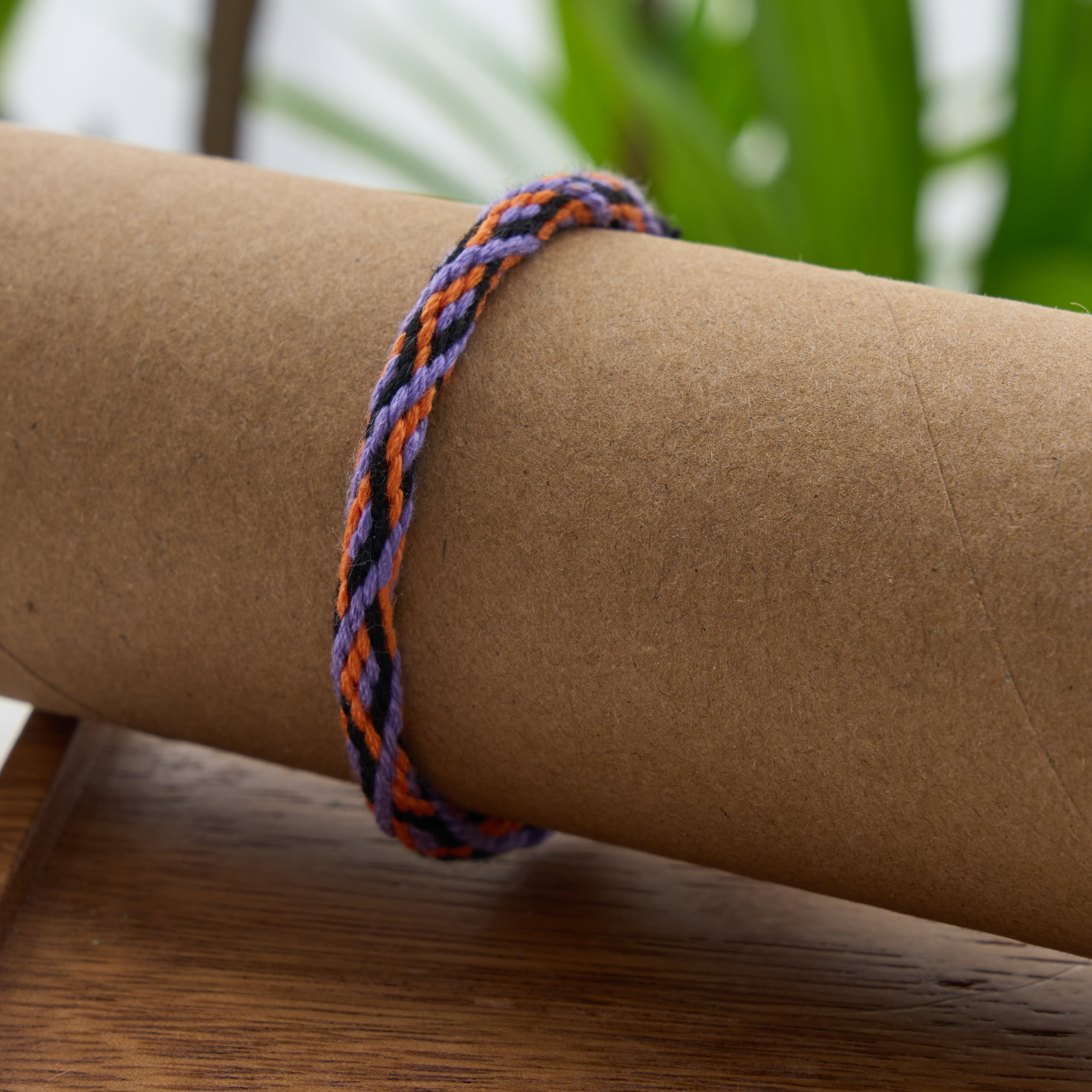 Rubbyoo Kumihimo Bracelet Kit - Braided Plaid Pattern | Handmade Grunge Textile Jewelry | Adjustable Unisex Stackable Bracelet - image 6