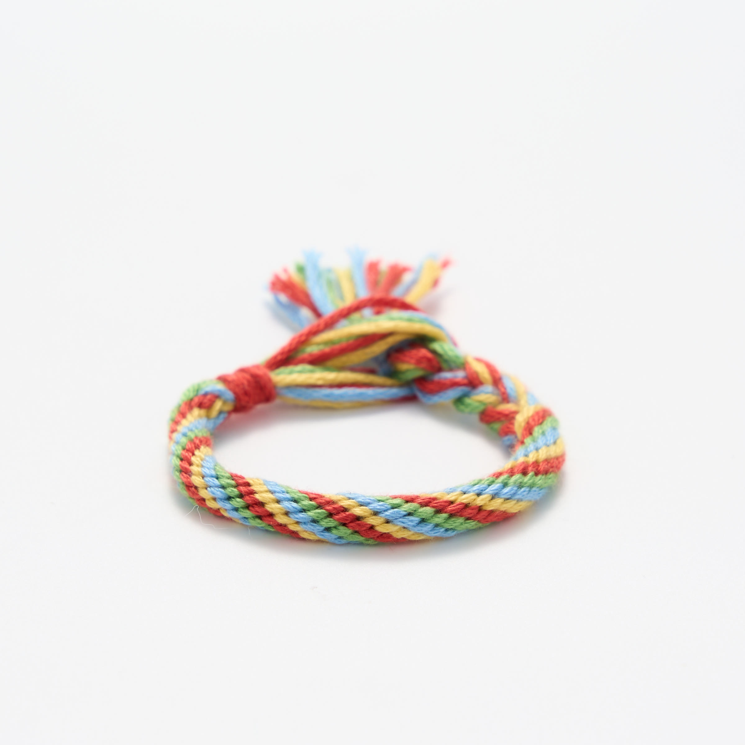 Rubbyoo Kumihimo Bracelet Kit - Bright Day | Dopamine Aesthetic Clothing Match | Vibrant Braided Jewelry - Full Kit (Loom + Threads) - image 1