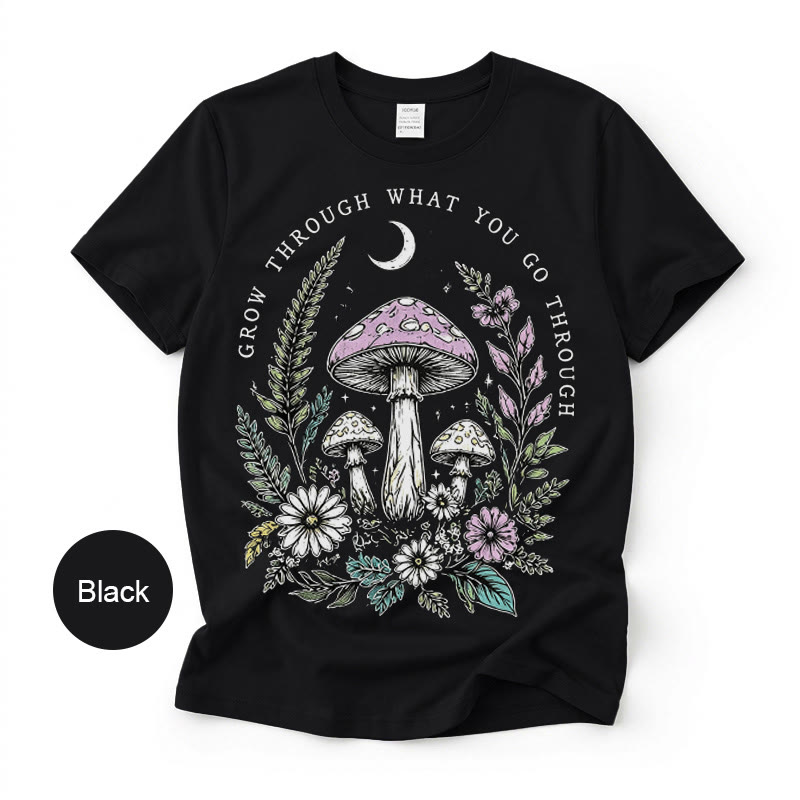 Rubbyoo Midnight Forest Graphic Tee  -  Ultra-Soft Cotton Everyday Wear | Fairy-tale-inspired Vibe Design - image 1
