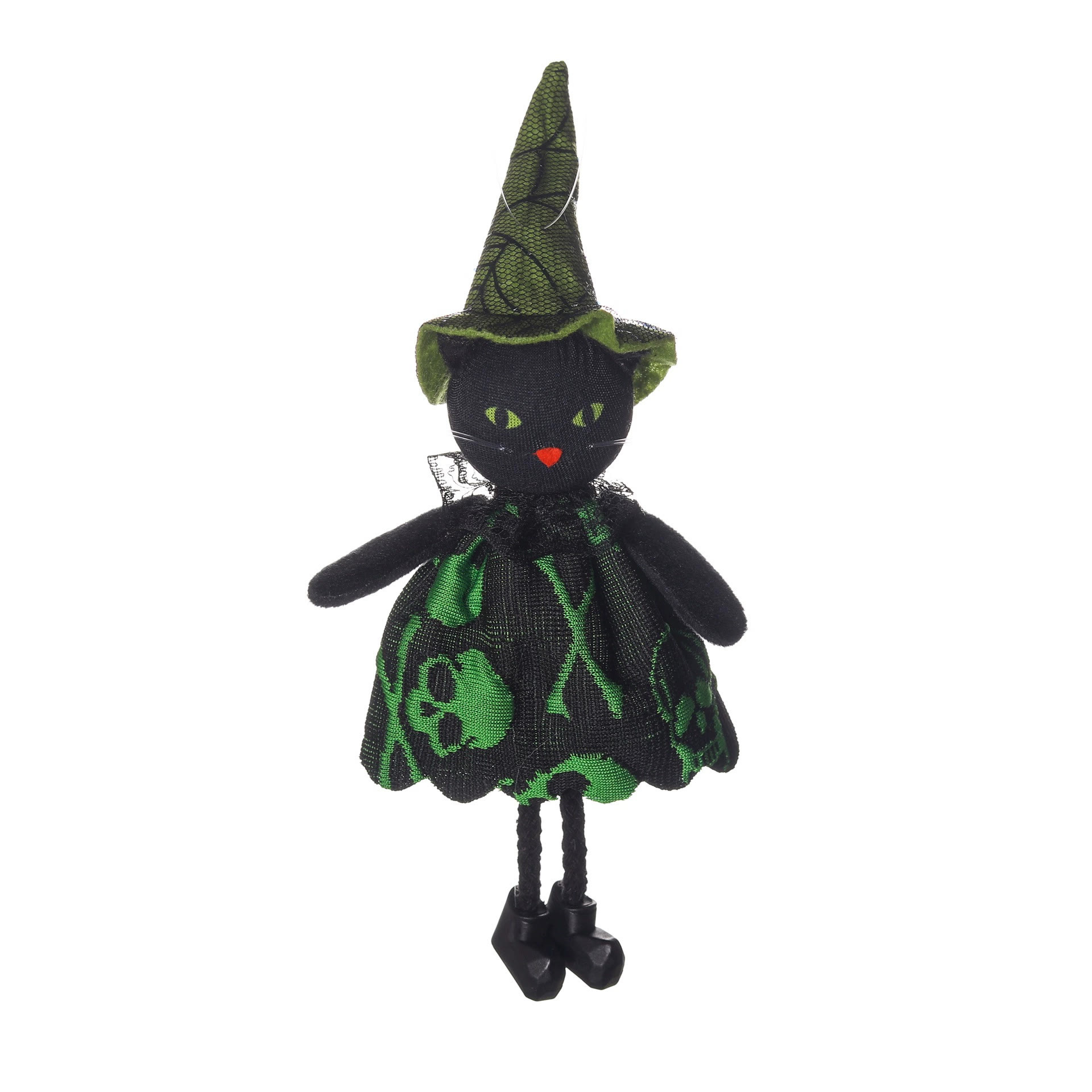 Rubbyoo 4pcs Halloween Ornaments - Magic Series Craft | Halloween Yard Decor | Holiday Celebration Art  - Black Cat - image 5