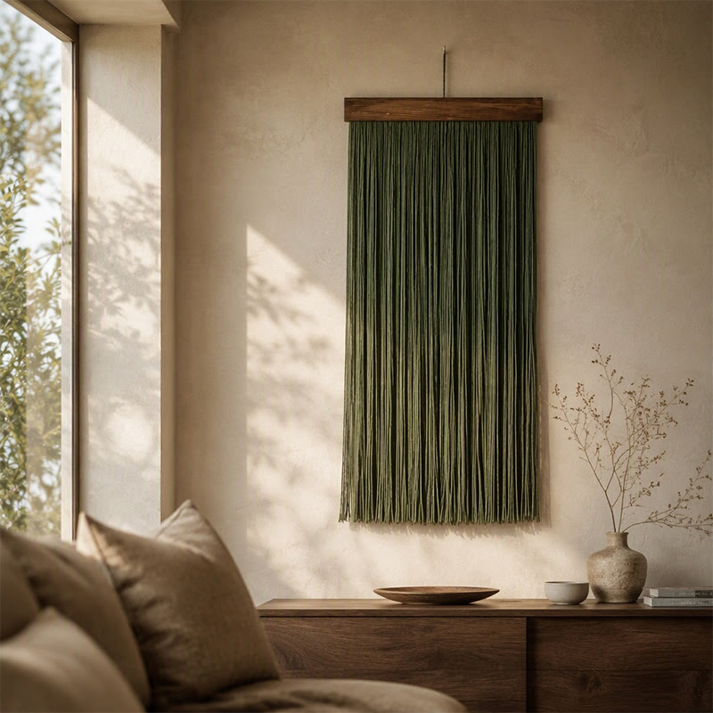 Rubbyoo Bohemian Tassel Decorariton  - Versatile Wall Hhanging | Scandinavian Art Craft  - image 2