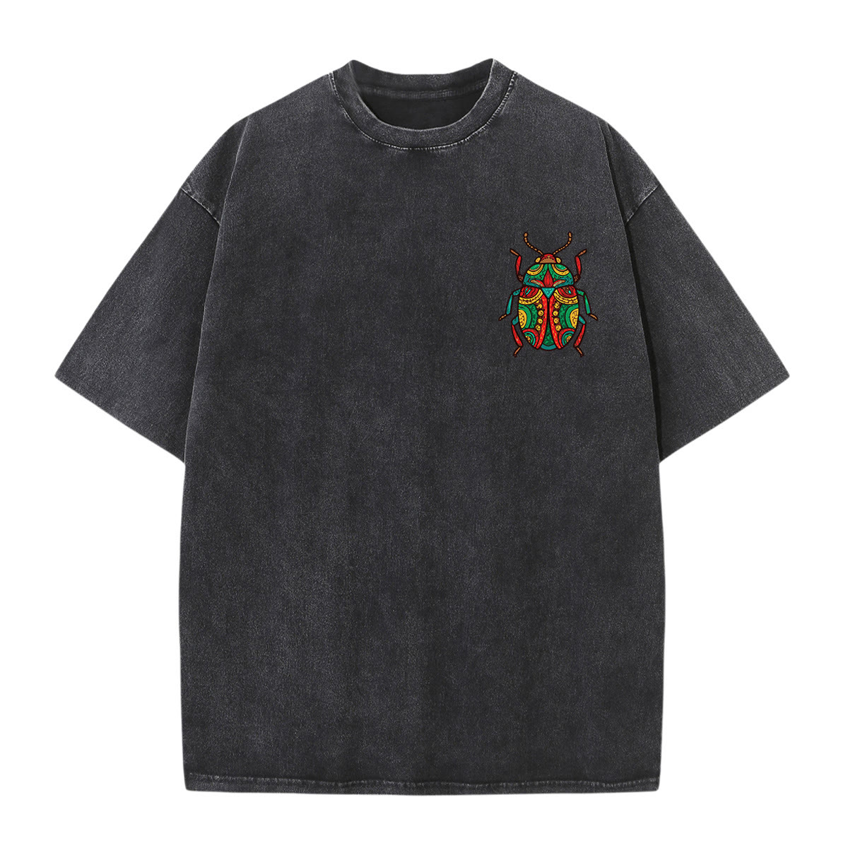 Rubbyoo We All Carry A Quiet Light Inside Double Sided Unisex Washed T-shirt For Ladybug Lover - image 2