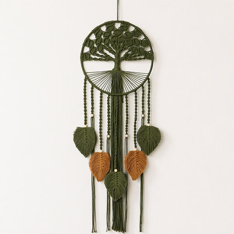 Rubbyoo Macrame Tree Of Life Hanging - Perfect Housewarming Gift | Spiritual Botanical Wall Art  - image 7
