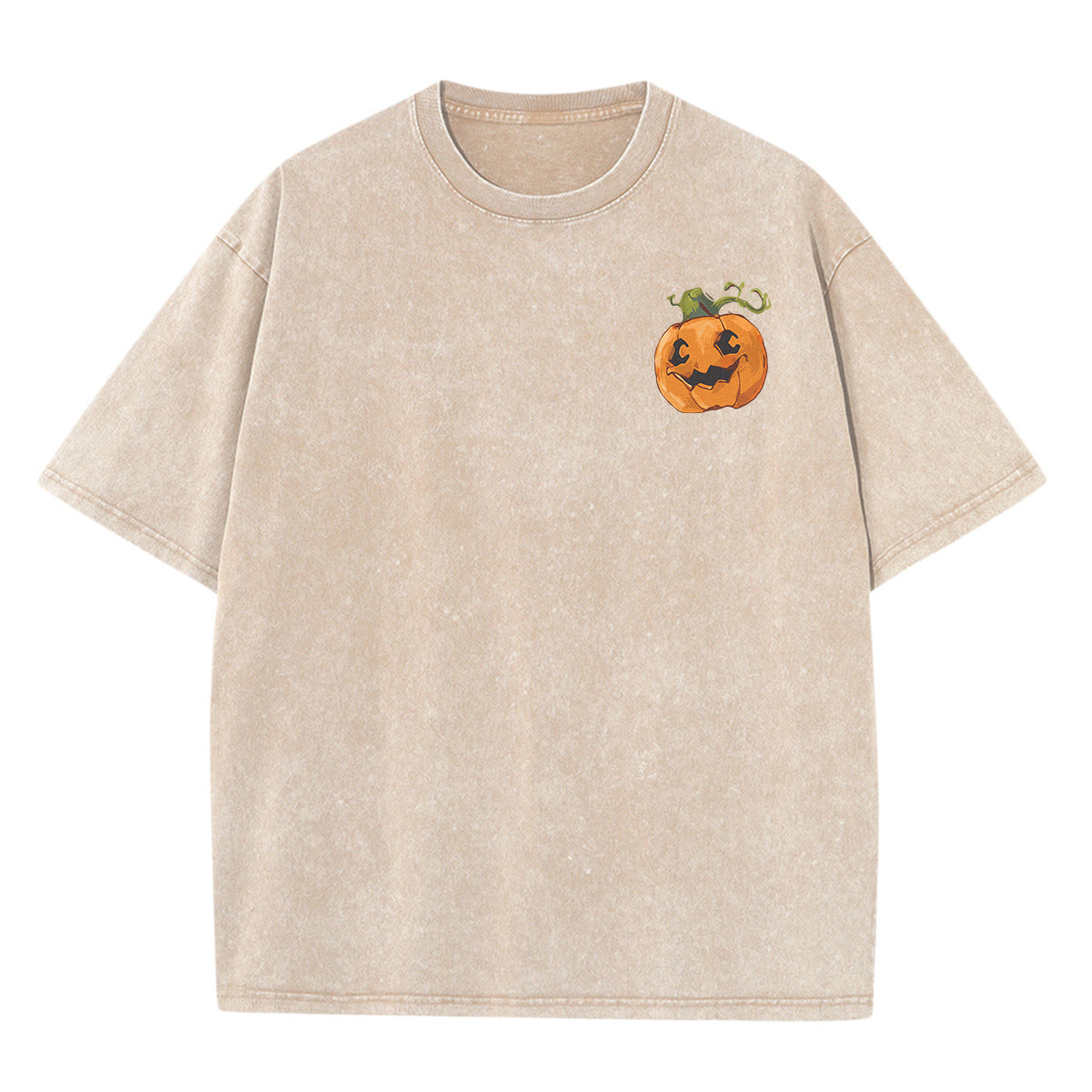 Rubbyoo Stay Wild Double Sided Unisex Washed T-shirt Unique Halloween Gift - image 15