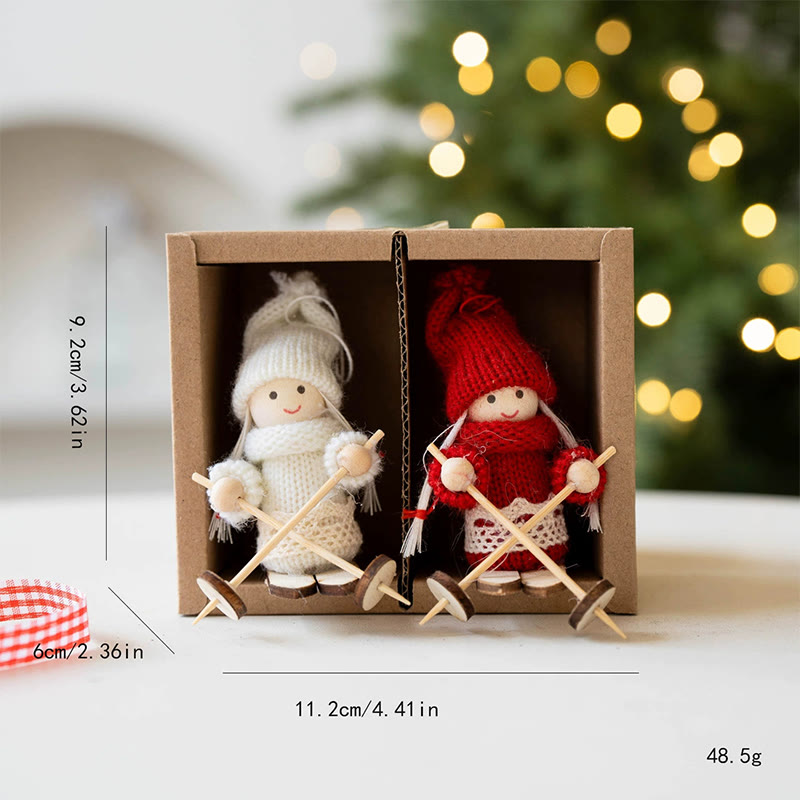 Rubbyoo Christmas Hanging Doll - Perfect Festive Gift | Christmas Party Supplies - A - image 5