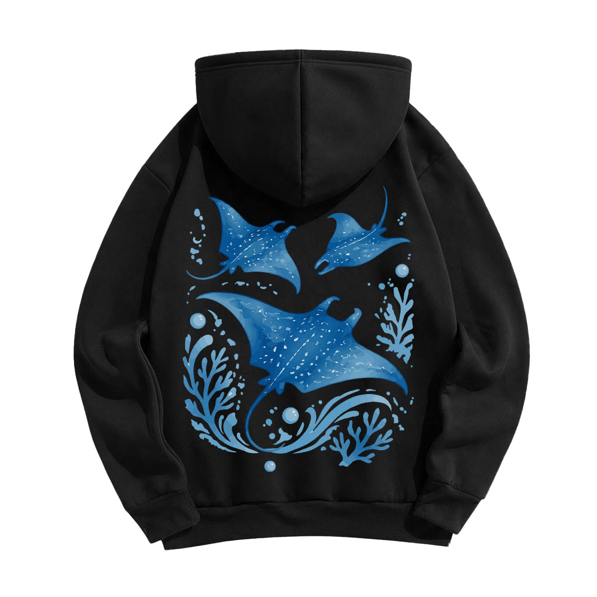 Rubbyoo Ocean Devil Fish Unisex Hoodie - image 12