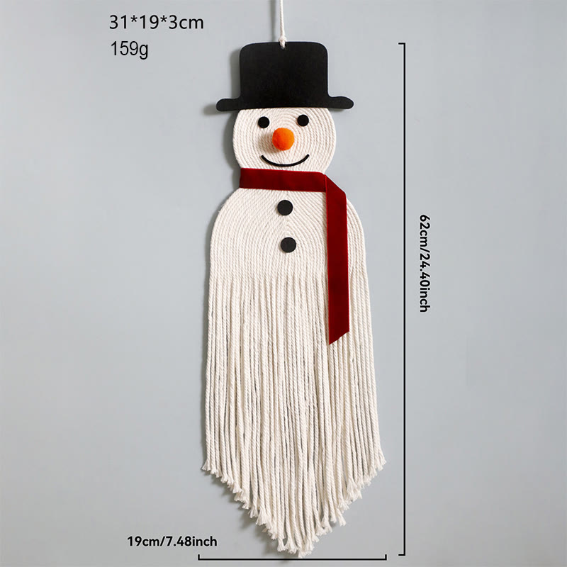 Rubbyoo Modern Christmas Handicraft - Santa Claus And The Snowman | Festive Christmas Gift - Snowman - S - image 9