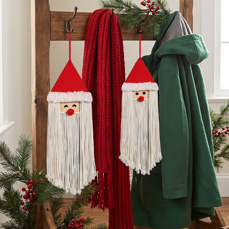 Rubbyoo Modern Christmas Handicraft - Santa Claus And The Snowman | Festive Christmas Gift - image 4