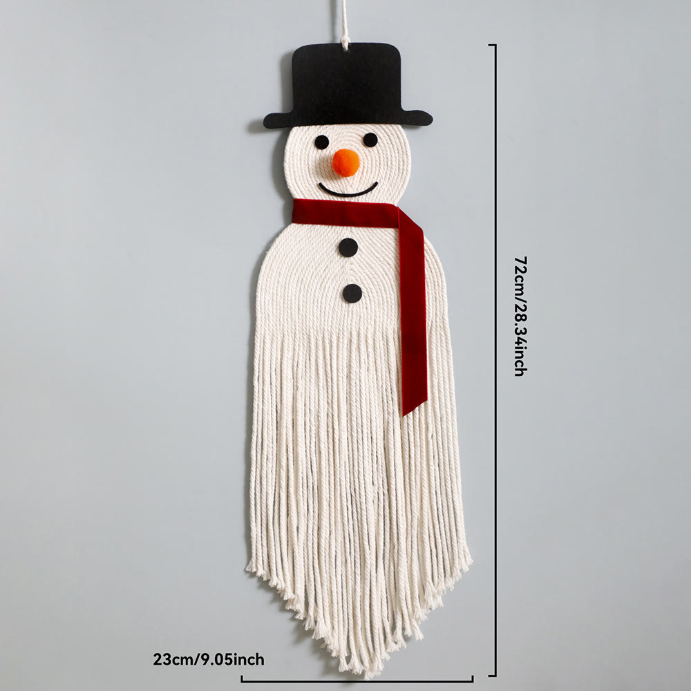 Rubbyoo Modern Christmas Handicraft - Santa Claus And The Snowman | Festive Christmas Gift - Snowman - L - image 10