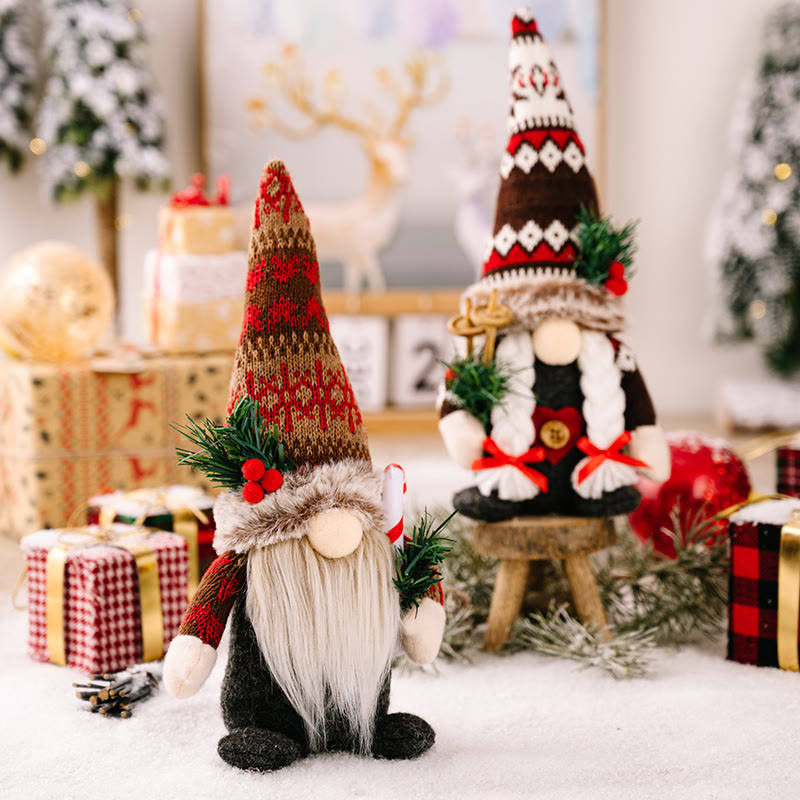 Rubbyoo Christmas Plush Dolls - Scandinavian Gnomes | Perfect Holiday Decoration | Ideal New Year Gift - image 2