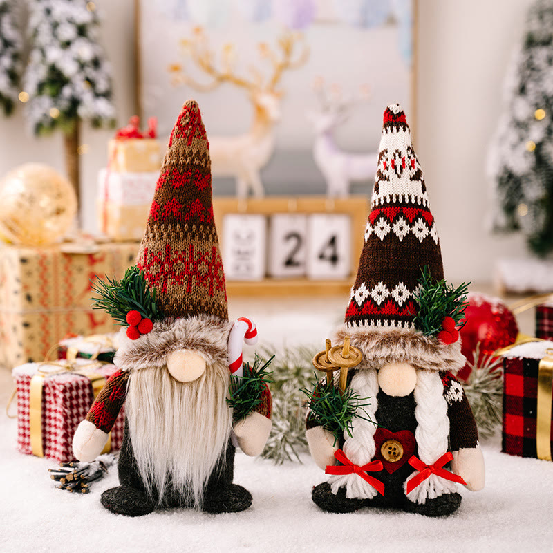 Rubbyoo Christmas Plush Dolls - Scandinavian Gnomes | Perfect Holiday Decoration | Ideal New Year Gift - image 1