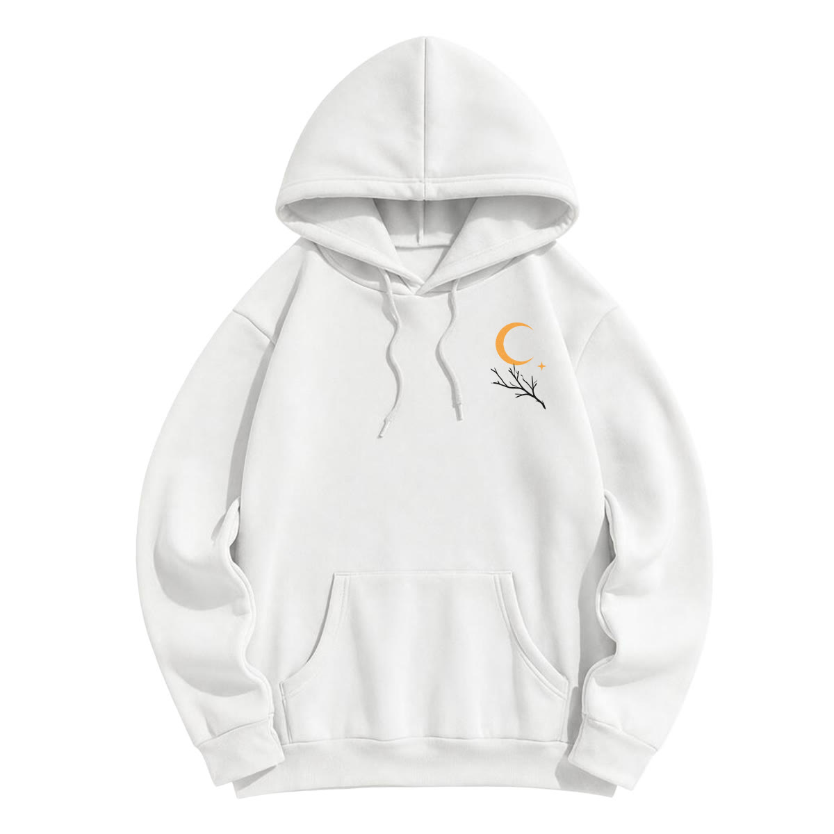 Rubbyoo Gothic Crow & Moonlight Motif Unisex Hoodie  - image 8