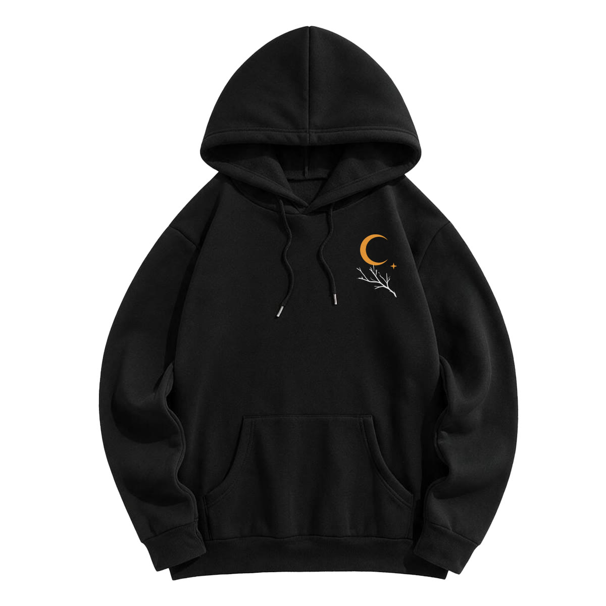 Rubbyoo Gothic Crow & Moonlight Motif Unisex Hoodie  - image 5