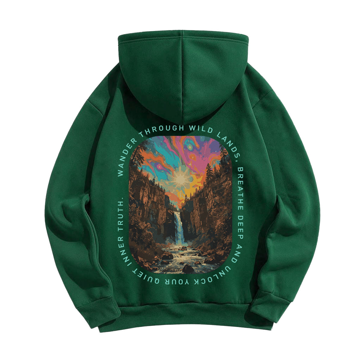 Rubbyoo Wander Through Wild Lands Unisex Hoodie  - image 21