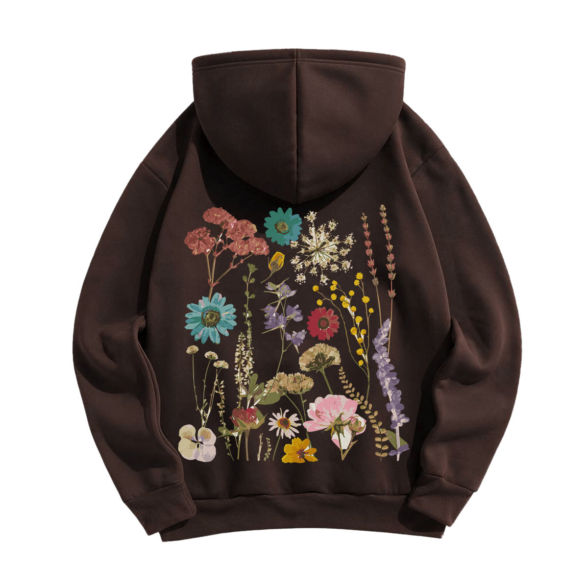 Rubbyoo Colorful Wildflowers Graphic Unisex Hoodie  - image 18