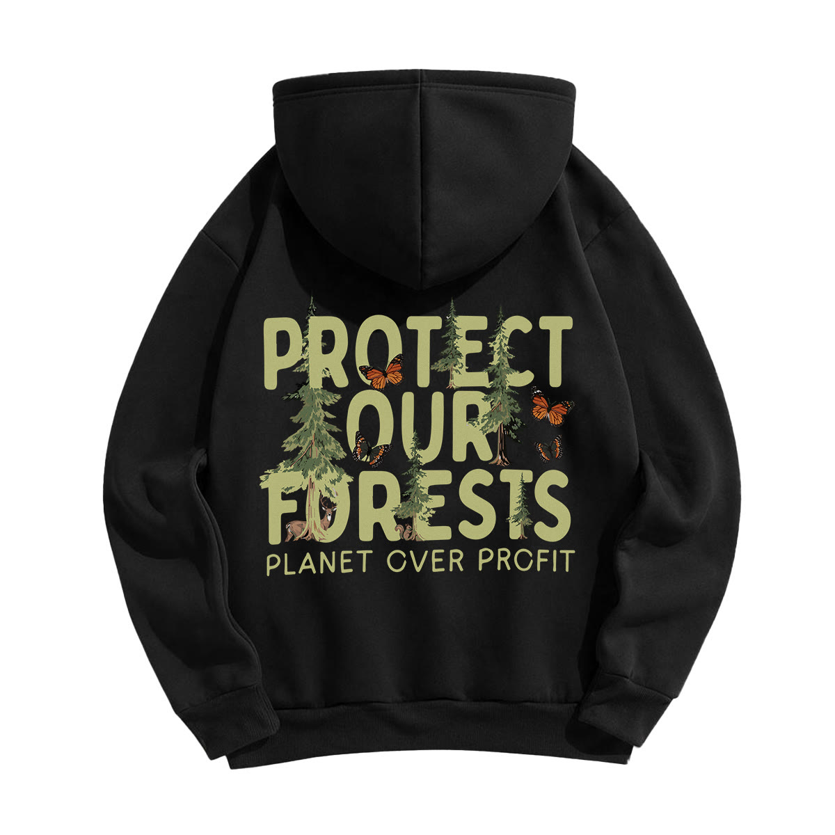 Rubbyoo Protect Our Forests Unisex Hoodie  - image 10