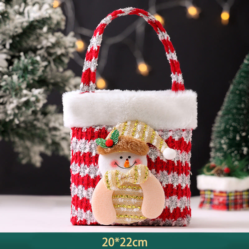 Rubbyoo Christmas Party Handbag- Xmas Holiday Presents | Special Gift For Her  - Snowman - Red - image 3