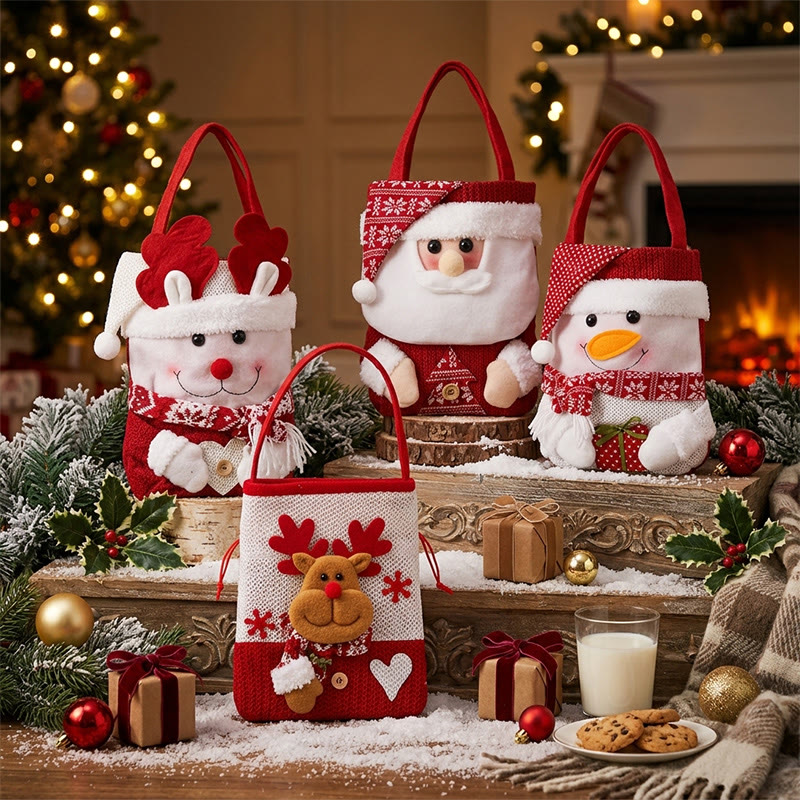 Rubbyoo Marry Christmas Bag - Xmas Holiday Presents |personalized Christmas Sack - 4-piece set - image 1