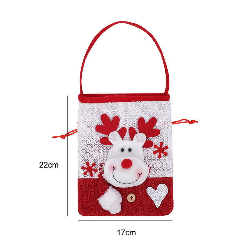 Rubbyoo Marry Christmas Bag - Xmas Holiday Presents |personalized Christmas Sack - Reindeer B - image 9